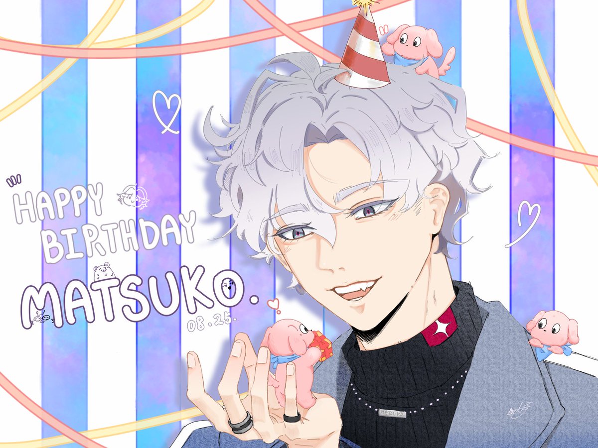 Gua_anxious's tweet photo. 《2026.08.23》

祝我們可愛善良甜心，帥氣金牌敖犬
超棒的Matsuko生日快樂٩۹(๑•̀ω•́ ๑)۶

-
#金牌敖成pro辛苦了讚生日快樂2026 
#no萬here https://t.co/pcFwCq8cgY