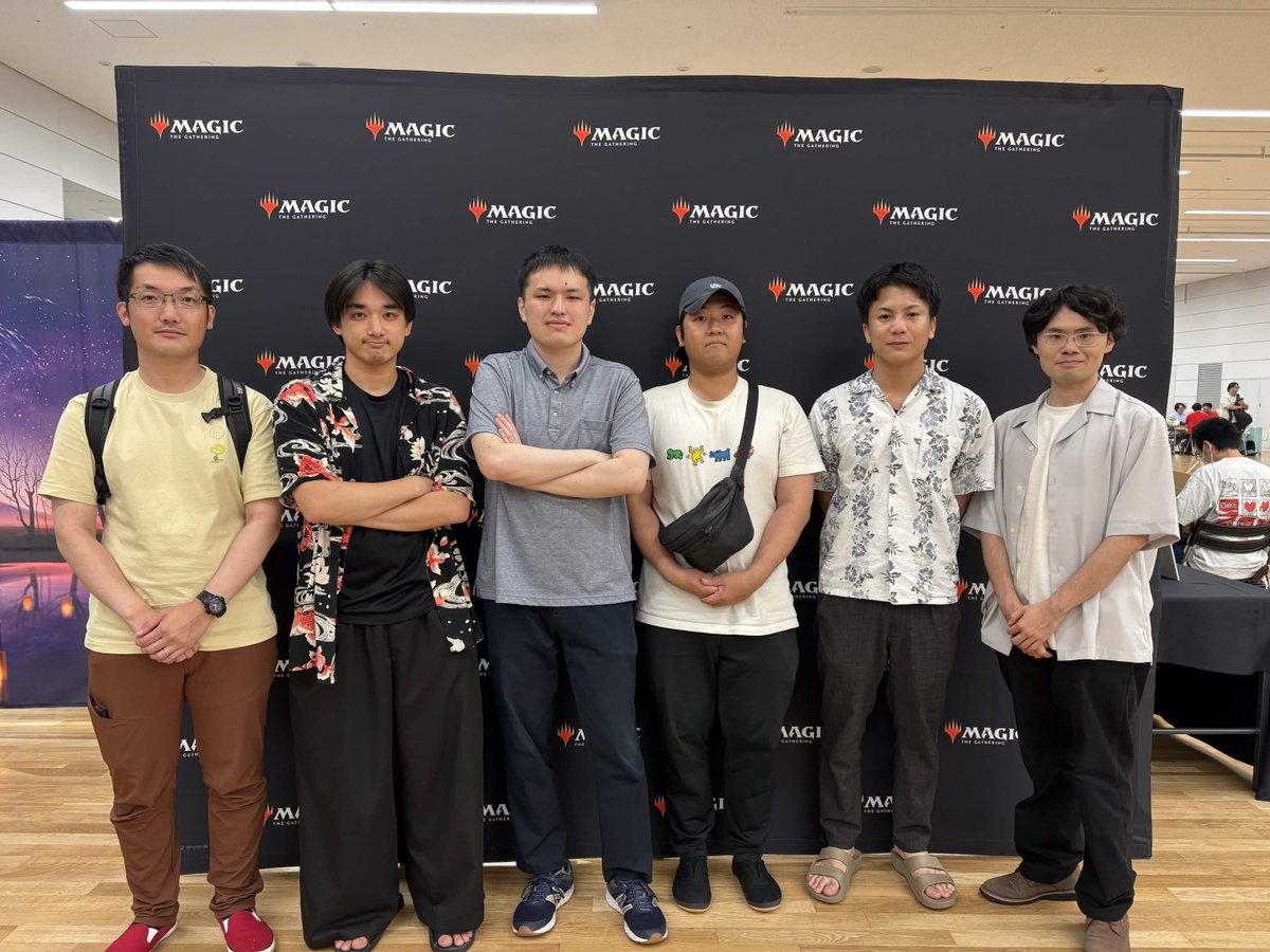 MtgBigmagic's tweet photo. 【MTG】⁠#BMOpen
チャンピオンズカップ・プレミアム予選（Season5 Round2）
チャンピオンズカップファイナルの権利を獲得した上位12名の方々です！
（敬称略）

1 Nakamichi Daisuke
2 Shintaro Kurata
3 Yukio Kozakai
4 Taisei Nakayama
5 Eiji Sogo
6 Natsuki Kitada
7 Shigeo Murase
8 Kosuke Shimpo
9 Yutaro Morimoto
10 Ryosuke Hayashi
11 Tetsu Kawaguchi
12 Masahide Ishikawa

おめでとうございます！