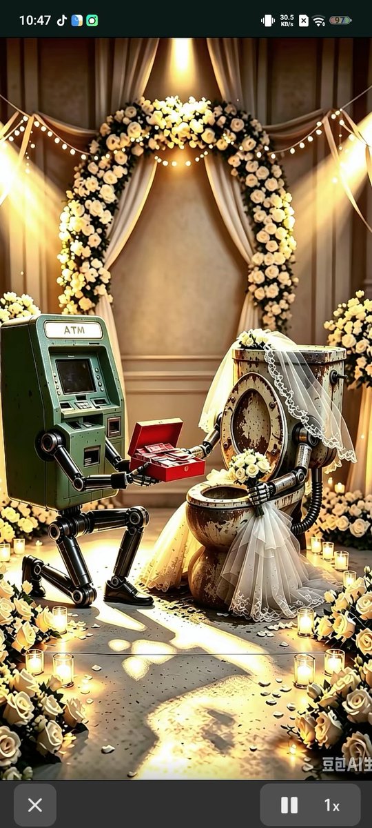 Brnl9757L's tweet photo. 现代大多数人的婚姻就是马桶小姐和ATM机先生 https://t.co/TMidIlU3lv