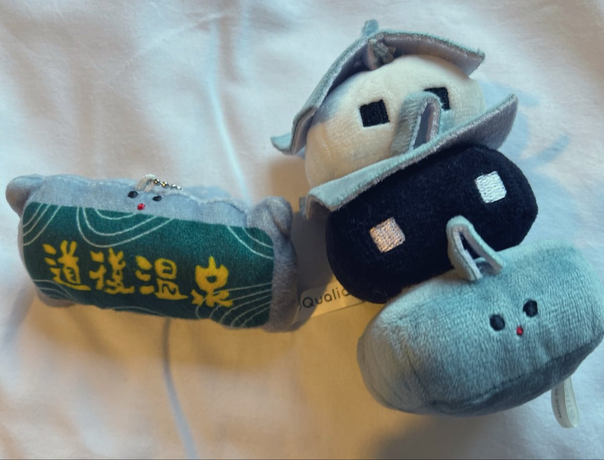 MUSCLE3419696's tweet photo. 友達ができました　道後温泉のぬいぐるみです！ https://t.co/8azKVTspbW