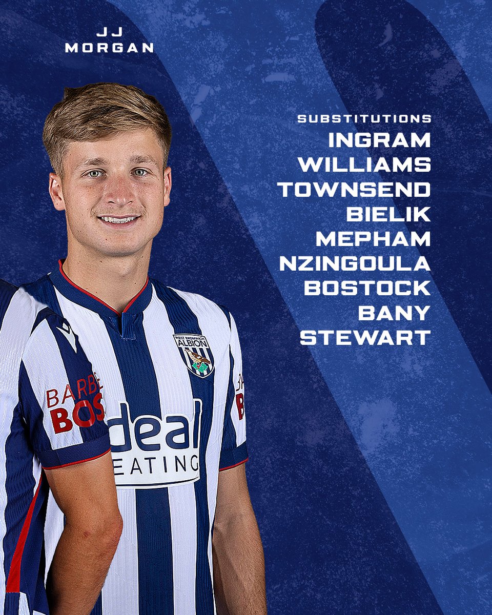 WBA's tweet photo. Your Albion XI to face the Clarets. 🫡

Aune Heggebø misses out as he serves the first of a two-game suspension. 

@BarberbossUK | #WBA