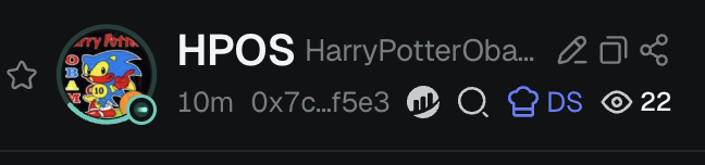 CryptoCutchy's tweet photo. @chameleon_jeff @HyperliquidX HPOS is back, on Hyperliquid. You can trade it again 0x7c4331685cc44b044301824f2fe49536477cf5e3 https://t.co/YgvBugq2gv