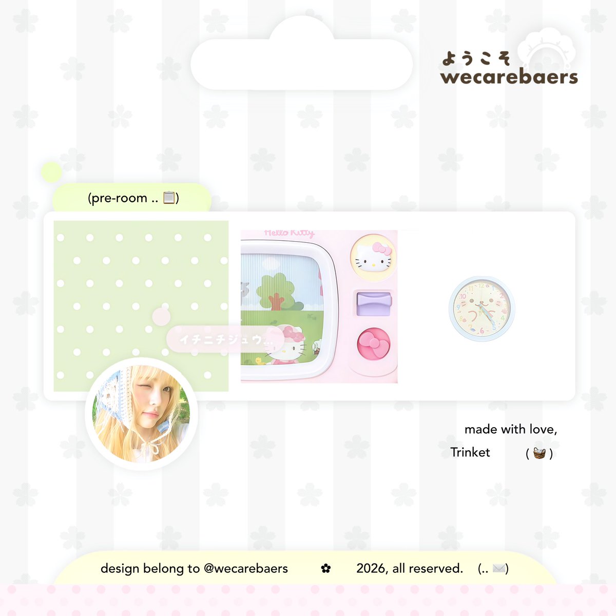 wecarebaers's tweet photo. hii ♥︎, help to repost thank you! ..📋layout ready stock (rs) yuha &amp; wonhee price tertera on alt! jemput by telegram or DM aku ya! ⭐️

t #zonauang https://t.co/MA1BawICo2