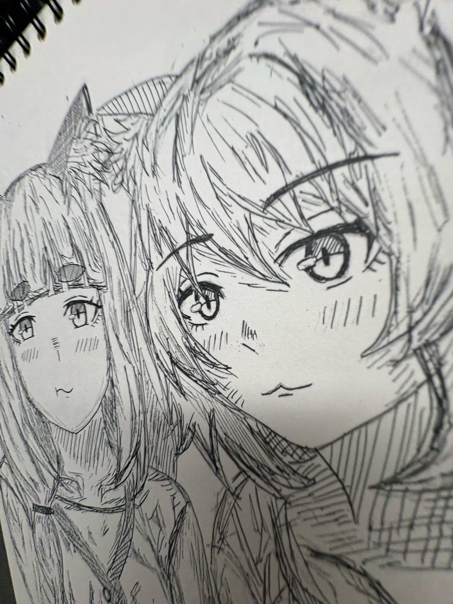 Hikiwvn5x's tweet photo. 静江とヤニコ、本当に可愛い！#chainsmokercat https://t.co/WbGpzaBCCo