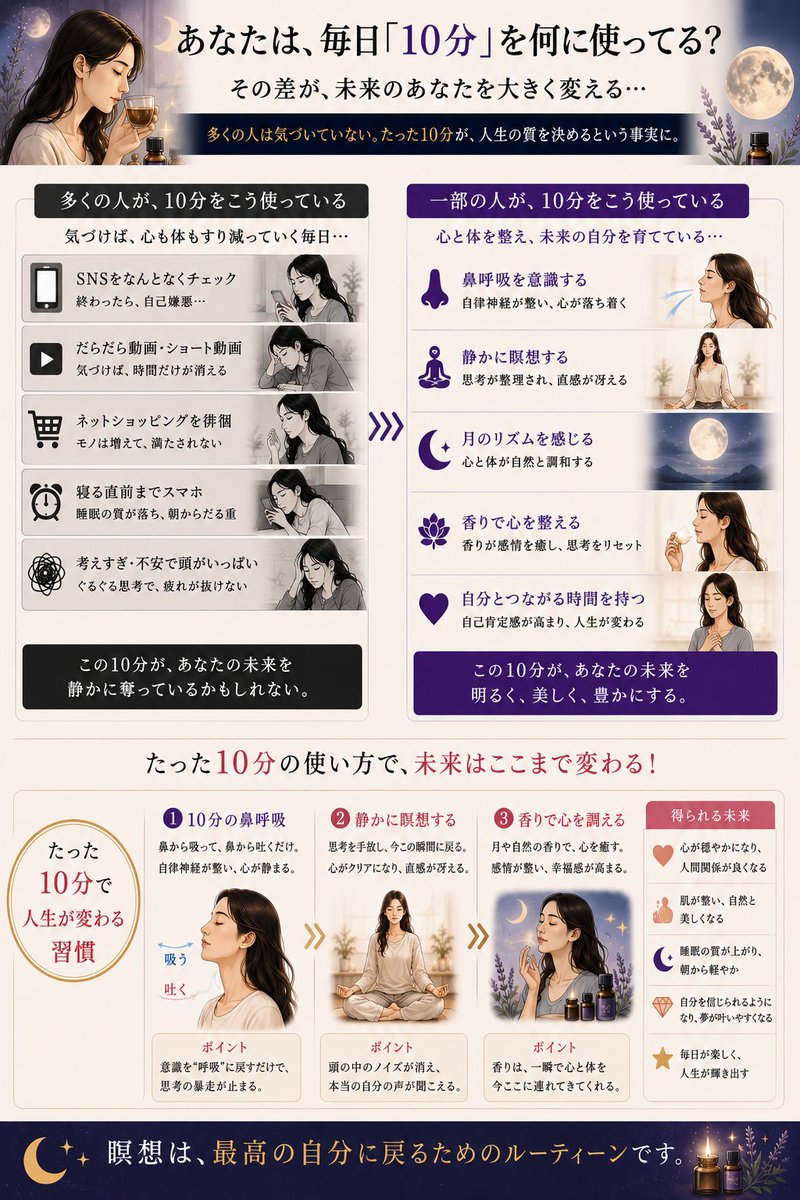 Tchimamia's tweet photo. 10分あったら何をしますか？
毎朝後10分欲しいと思う私は、10分の余裕が持てたら迷わず自分の呼吸を感じたい。 https://t.co/kFQFYSsDzv