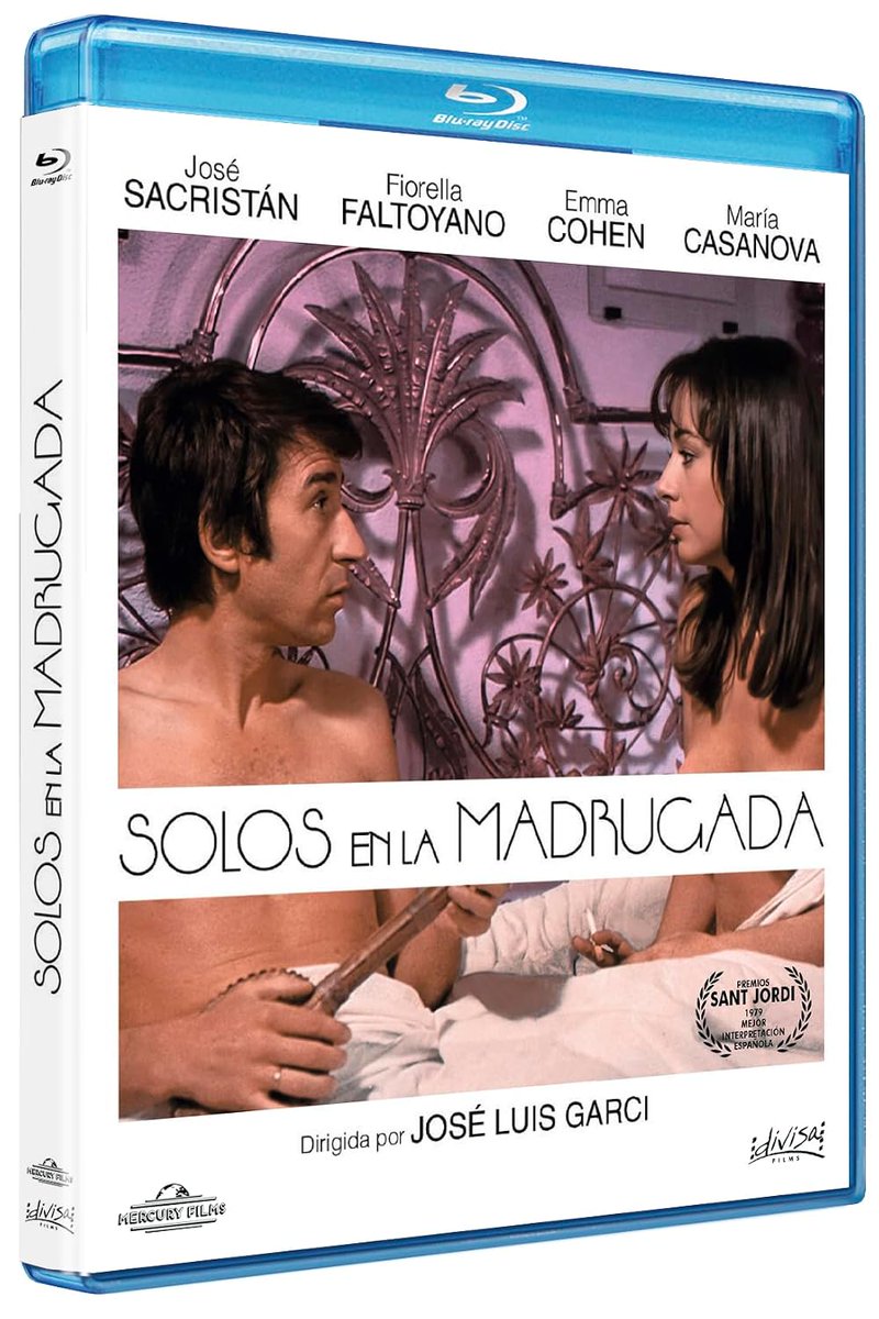 libretacine's tweet photo. El 13 de julio @DivisaFilms puso a la venta la edición #Bluray de la #película del año 1978, #SolosEnLaMadrugada dirigida por #JoséLuisGarci y protagonizada por #JoséSacristán 

Más información: https://t.co/J95L2XhsPt

#Cine #CineEspañol #Bluray #FormatoFísico #FelizDomingo https://t.co/KbMhOumnPk