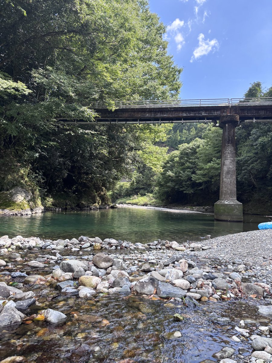 mayuko_onouchi's tweet photo. 📍岐阜県山県市（武儀川）
名古屋から1時間でこんな綺麗な川で遊べるなんて....🍉🌻
山県バスケットさんでランチをいただき、RICO DOLCEさんへ！
川ではお子さんから大人まで遊んでいて夏休みの思い出にぴったりな場所でした✨

#名古屋 #岐阜 #山県市 #夏の思い出 #お出かけスポット #名古屋市北区 https://t.co/vsruc22URp