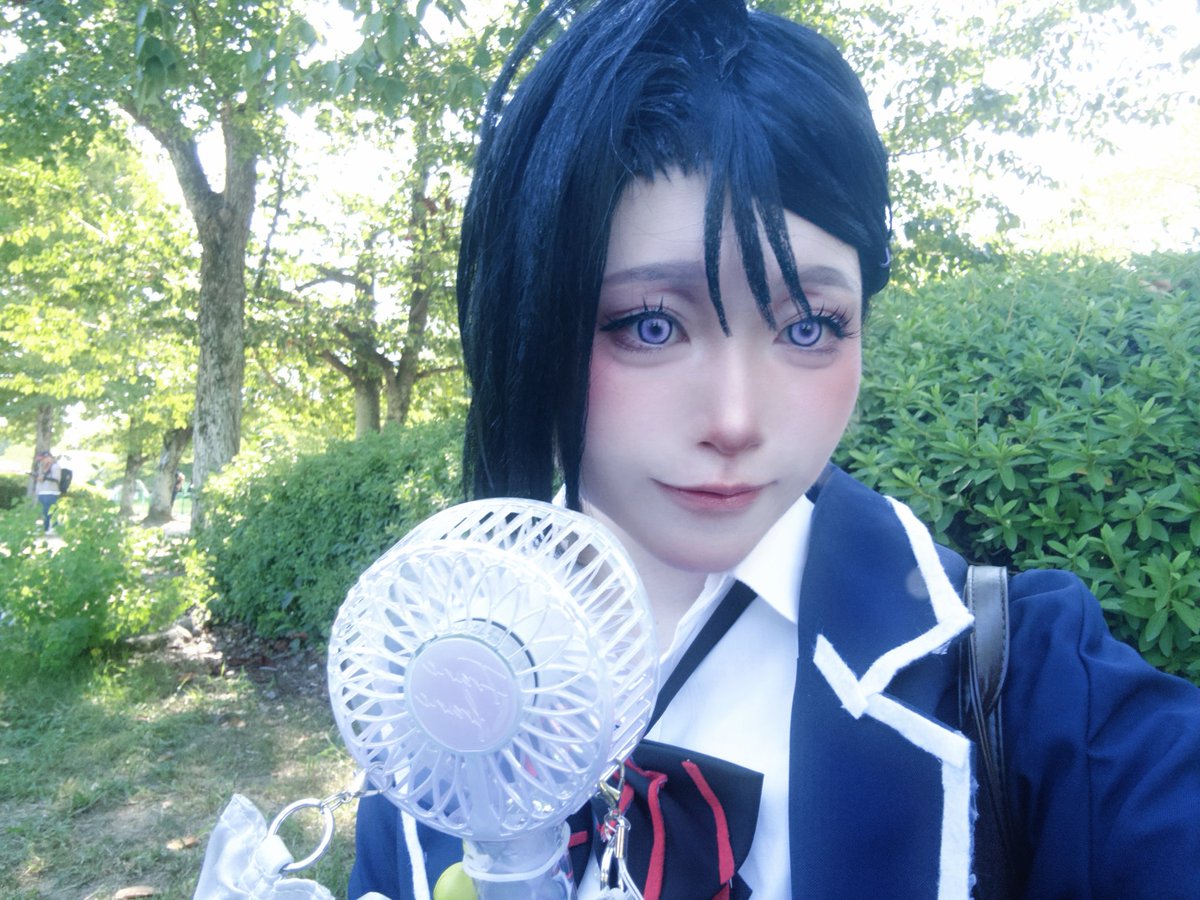 uriuriuri_uripo's tweet photo. やばい暑すぎて思考停止してて、そくほーわすれてた
スアでいますよ😭六人制服併せ可愛い
 #アコスタ万博夏祭り https://t.co/jE8KEt7V0c