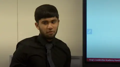 BasilTheGreat's tweet photo. 🚨BREAKING: AFGHAN MIGRANT PAEDO TEACHER GETS TO KEEP HIS JOB

An illegal migrant called Jamil Wali from Afghanistan who is now a teaching maths at King’s Leadership Academy in Liverpool has been allowed to stay in his position despite sending "highly inappropriate" private emails to a young female pupil

A tribunal found that his communication with the girl went "WELL BEYOND" what was expected of a teacher including emailing her at weekends and after hours

He even said to her he would find her the perfect boyfriend

Disgusting

It's disgraceful that he has not been banned from teaching