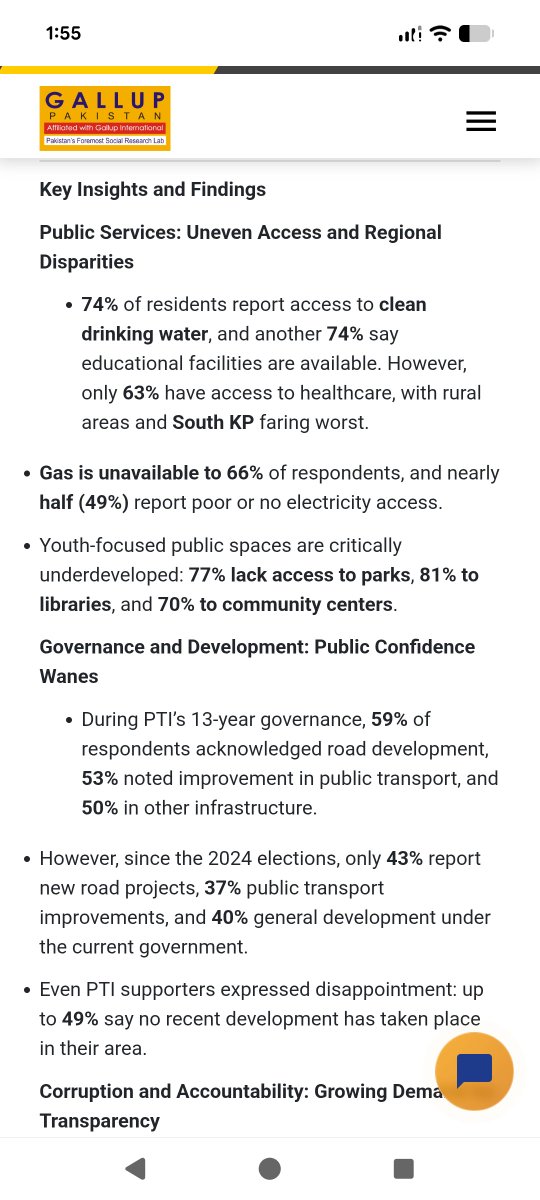 Abdullahpxts's tweet photo. Answer KPK people first.
 They will not talk about Gallup survey. Gallop survey,
KPK government (PTI) wasted a lot of time In protests. Now people of KPK are way too furious. In gallop survey, majority (85%) expressed that their lives lives are ruined by PTI.#باوقار_عاصم_منیر https://t.co/jSc0vTGZgb