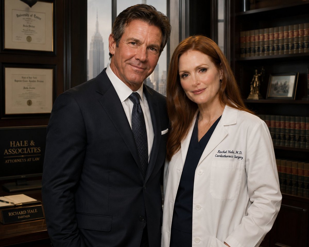 C0LEMNGRL's tweet photo. Busco a los padres de Victoria. 

PJ: Richard Hale. Prestigioso abogado. 
FC: Dennis Quaid (preferencia)
Edad: 65 años. 

PJ: Rachel Hale. Cardiocirujana de renombre. Jefa del Walter Reed MC. (Was; DC)
FC: Julianne Moore (preferencia)
Edad: 60 años.

¿rt para ayudar? #freerol https://t.co/cSywb7IyLo