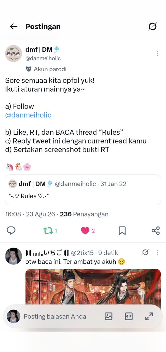 2tix15's tweet photo. @danmeiholic Ketinggalan ss nya 🤭 https://t.co/12txpFV6t4