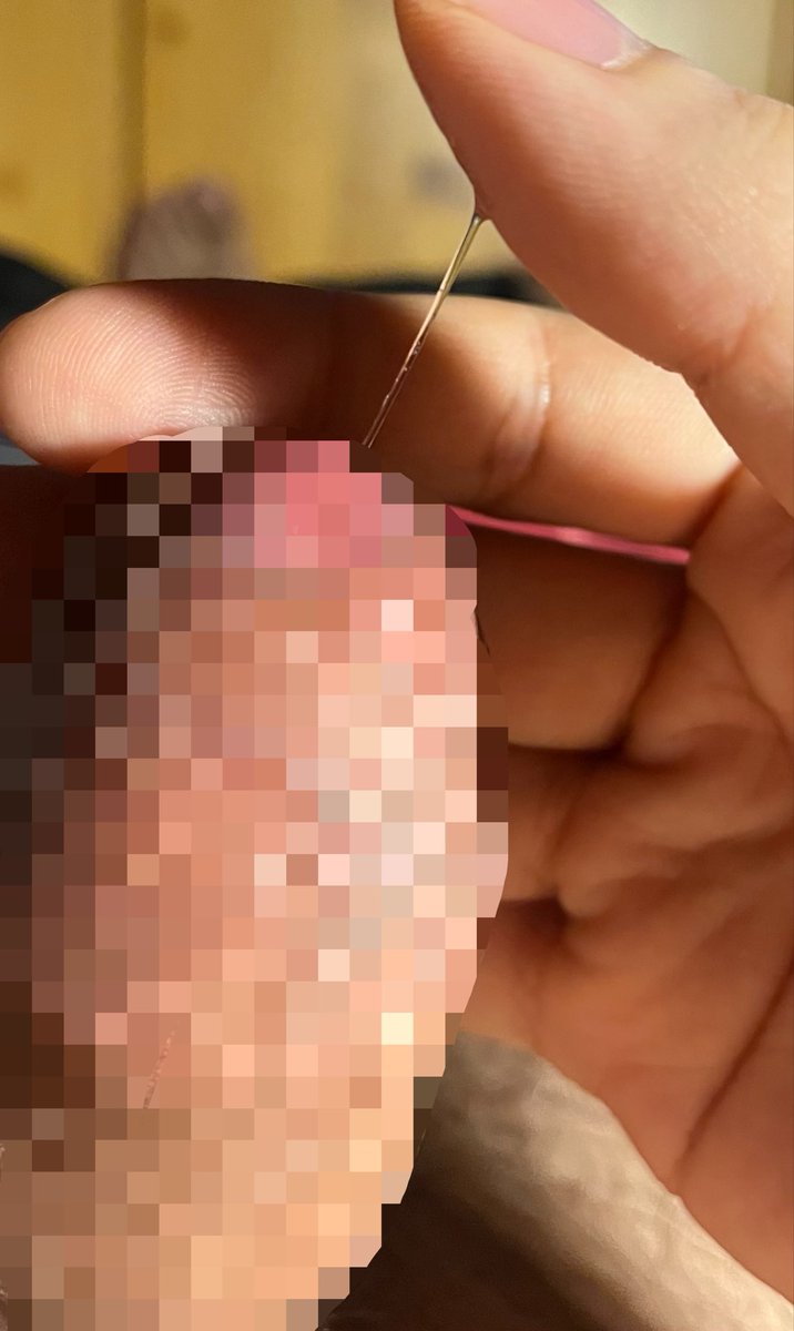 TrevorL's tweet photo. 冇呃你，真多汁😈

#precum #horny #erection #masturbation https://t.co/J90W0iABqo