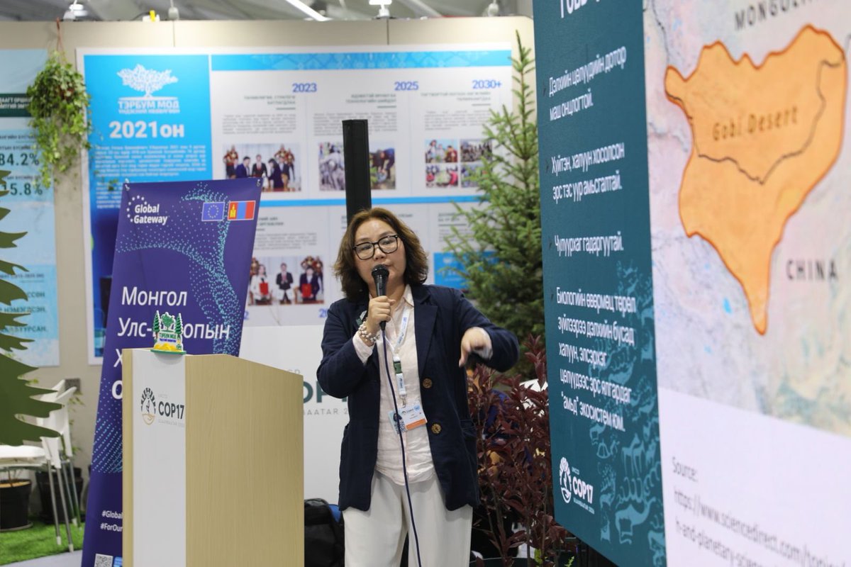EUinMongolia's tweet photo. 🌱 Ой гэж юу вэ? Өнөөдөр ЕХ, Ойн газартай хамтран хүүхдүүдэд зориулсан ойн тухай интерактив арга хэмжээ зохион байгууллаа. Ойгоо таньж мэдэх тусам хамгаалах хүсэл төрнө 💚🌳
#UNCCD #COP17Mongolia #GlobalGateway #EUInMongolia https://t.co/GHtXIJmiR4