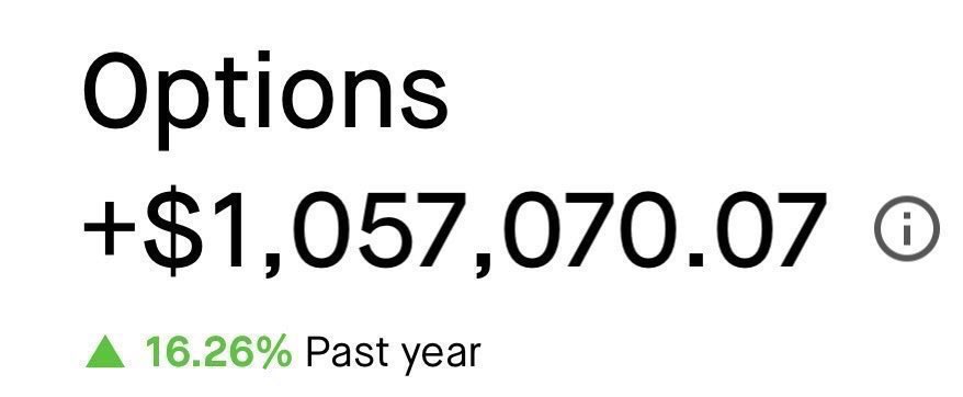TrendAlpha365's tweet photo. If you're an options trader - there's a hack you should learn that no one is talking about. It makes finding 100% trades way more consistent.

I grew an account from $1k → $1,057,000 in 1 year using the exact same two concepts every single day. 

I made a FREE 5-page PDF https://t.co/am2zBGOWyn