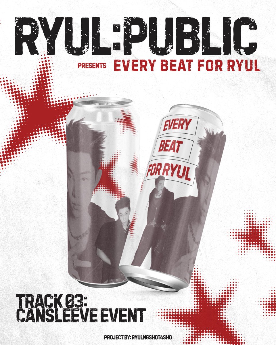 ryulngshot4sho's tweet photo. RYUL:PUBLIC presents… Every Beat For Ryul  🇵🇭

Track 3 : Cansleeve Event▶︎•၊၊||၊|။||||။၊|• 09:20

#김률 #RYULPublic #EveryBeatForRYUL