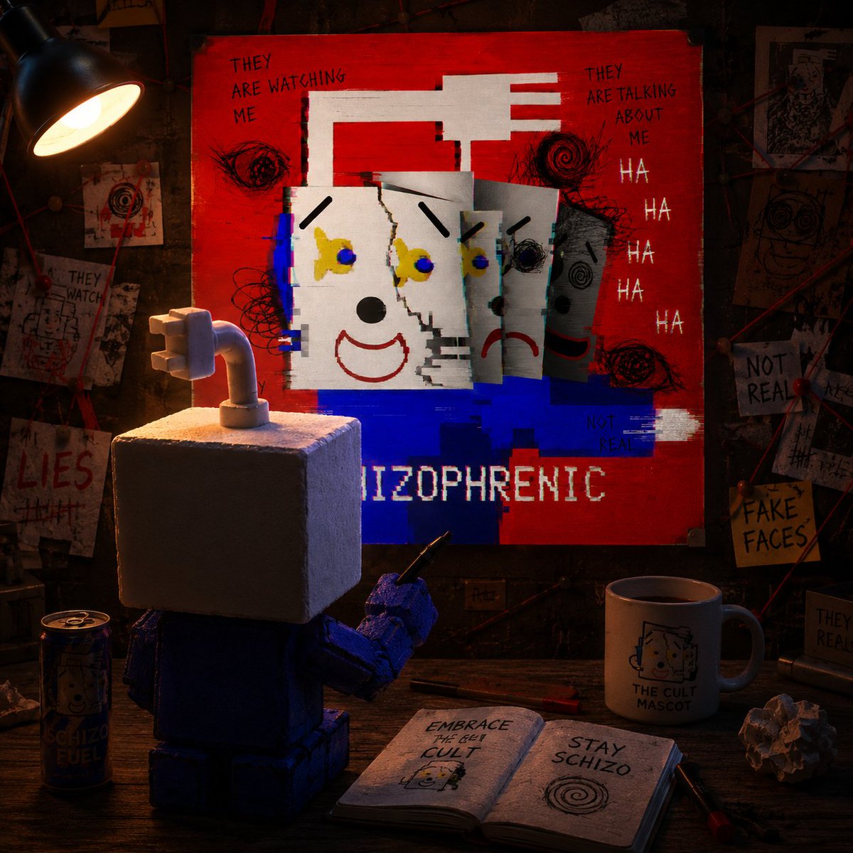 schizo0x's tweet photo. Thank you schizos.

100 cult members in TG.
50+ schizos in the GC.

This is what organic growth looks like.

The mission stays the same: keep growing.

Join. Like. Share.
$SCHIZO on $WIRE
eMbRaCe tHe cUlT mAsCoT
https://t.co/lmi99inazO
https://t.co/czj5cUVtbN https://t.co/Ys6Vxq0Moj