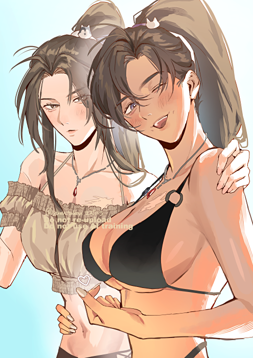 yuzu_taken's tweet photo. #2ha 燃晩♀ ※女体化 fem https://t.co/1rNku6jqBy