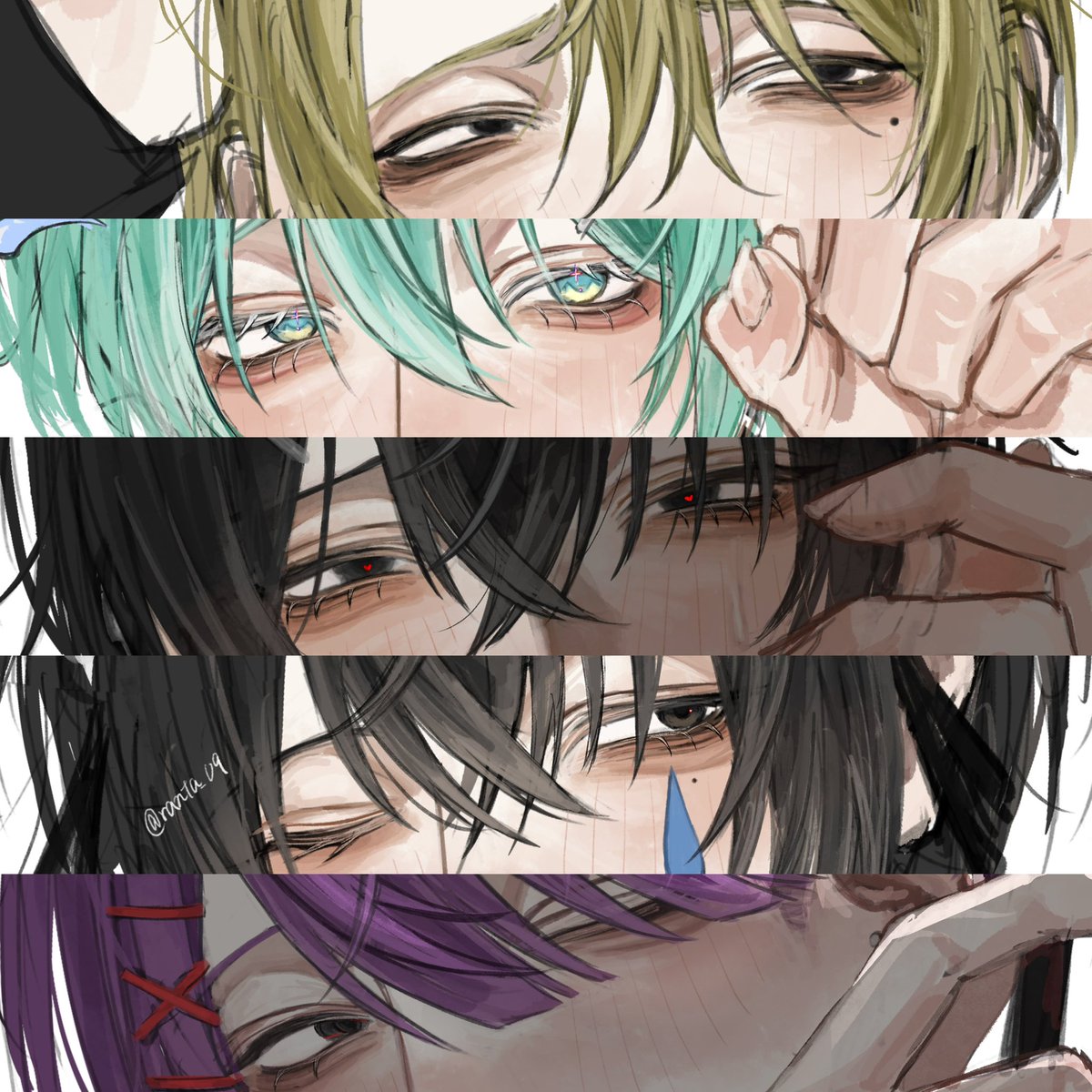 ranta_09's tweet photo. アイコン企画で描いたイラスト達 https://t.co/P17SoKeVcQ