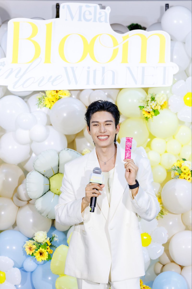 Mela_Brand's tweet photo. 𝐌𝐞𝐥𝐚 𝐁𝐥𝐨𝐨𝐦 𝐢𝐧 𝐋♥𝐯𝐞 𝐰𝐢𝐭𝐡 𝐍𝐄𝐓 🐰💓

BLOOM IN LOVE WITH NET
#MELAxNET

#netsiraphop
#MeLa #MelaThailand https://t.co/9bieH4NtfM