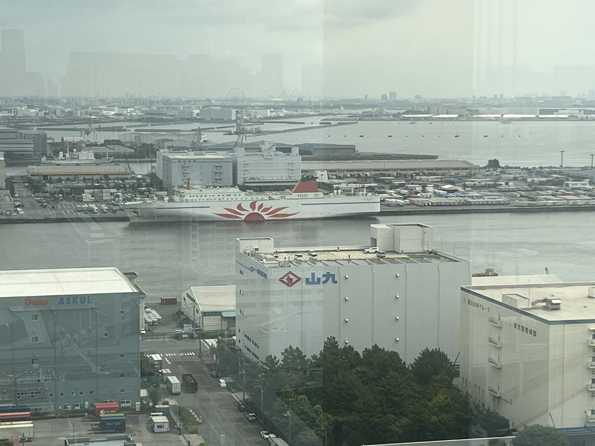 tetsuG1016's tweet photo. #さんふらわあだいせつ
#SUNFLOWERDAISETSU
#RORO船
#TOKYOミナトリエ https://t.co/6s7nIBVBlm