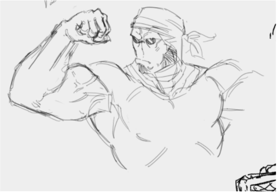 Tr0llg3_'s tweet photo. A sketch of Sanford I made on Magma hope you guys enjoy #sanford #madcom #madnesscombat #art #sketch #digitalart https://t.co/2URcvaPlUE