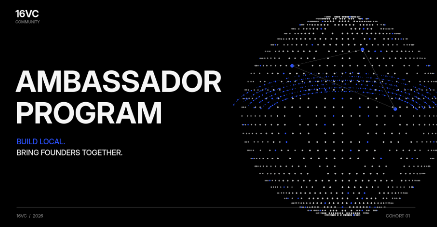 16vchq's tweet photo. 16VC Ambassador Program

Building founder communities, locally.

Interested in becoming a 16VC Ambassador?

Comment below — we’ll reach out. https://t.co/Gvet1NLlb9