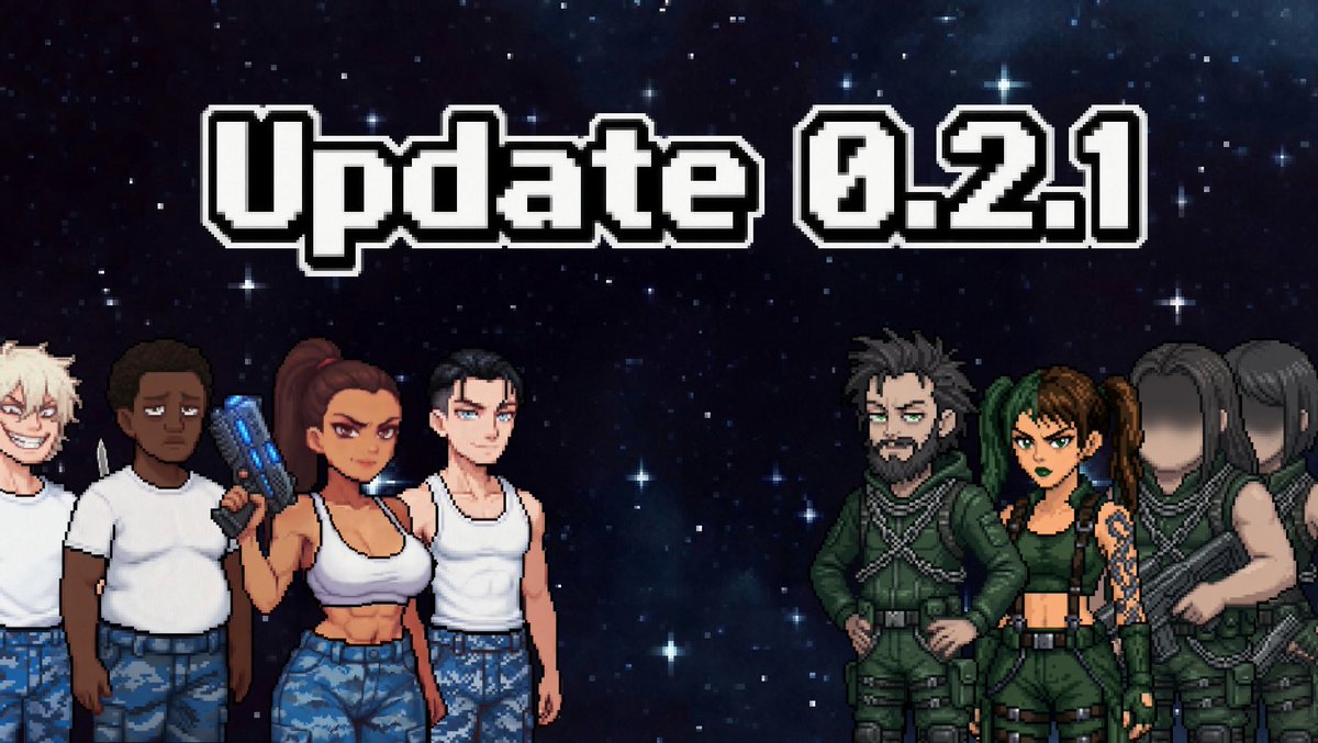 TotallyDev1's tweet photo. Hey. 

Just dropped update 0.2.1 for TPL

Second day aboard the Vanguard, defending against an attack and new costumization options.

https://t.co/fbJpXyjnZp

#nsfw #NSFWgame #adultgame #visualnovel https://t.co/G2G907GlFI