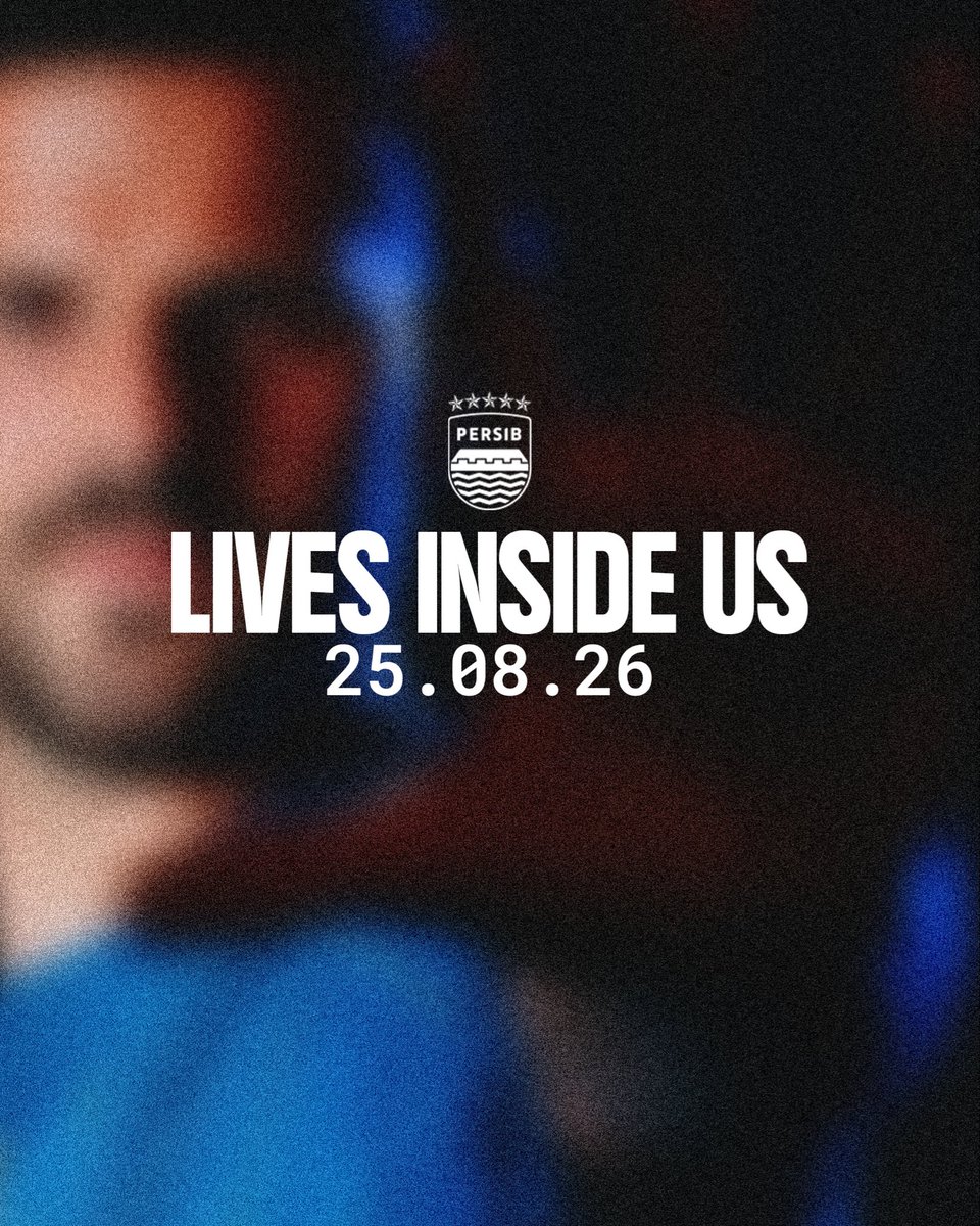 persib's tweet photo. The wait is over.
The new kit is here. 
Save the date!

The newest look of #PERSIB is ready to be revealed @kelmesports 🤝

#PERSIB #LivesInsideUs https://t.co/PBnq1v7u7f