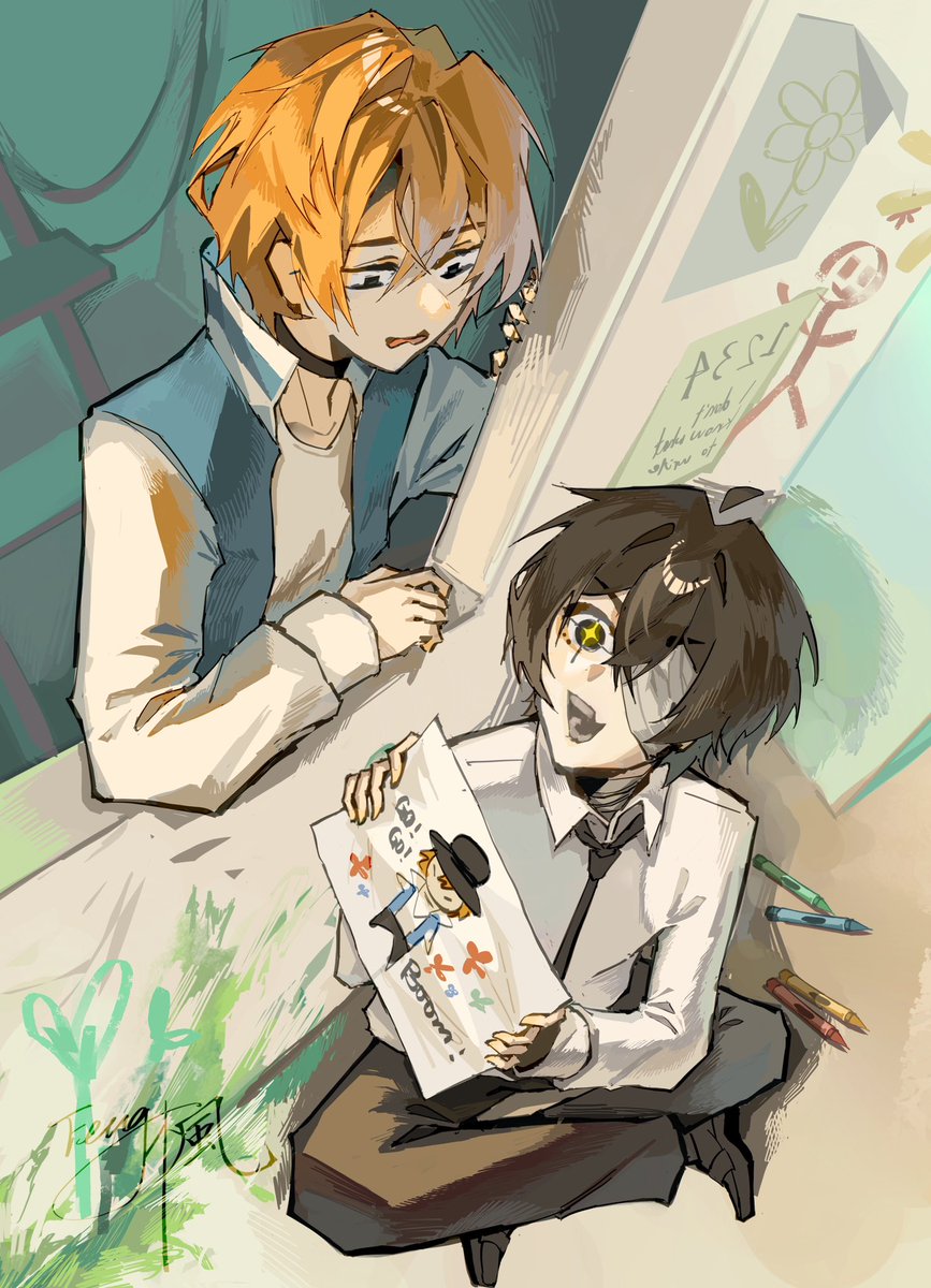 _chiiezee's tweet photo. #soukoku https://t.co/sF3Z9WgBcJ