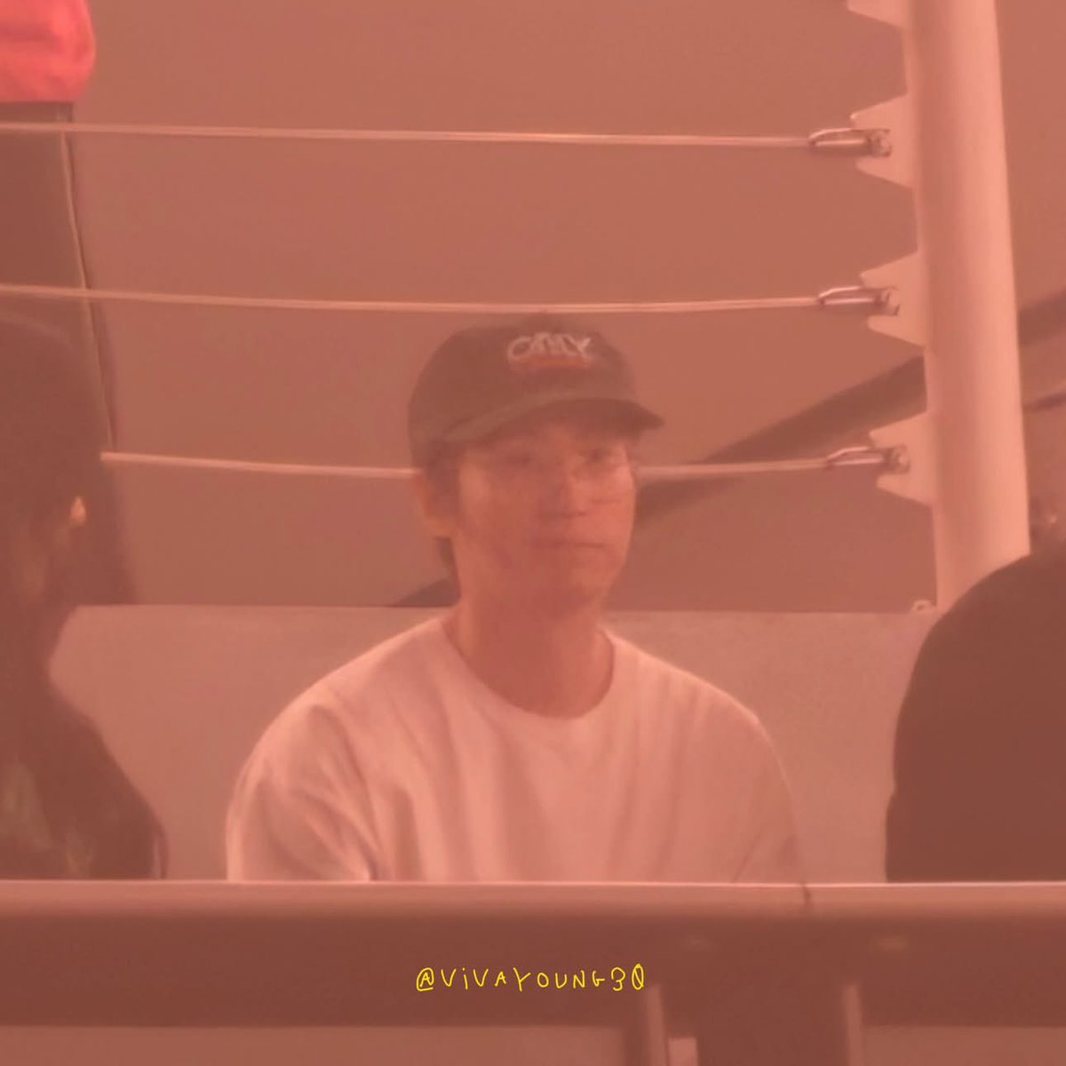 cortisshinez's tweet photo. TABLO Sunbaenim attended CORTIS concert 🥺 He is the first artist to attend to their concert ❤️ https://t.co/FsGGNLIvVD