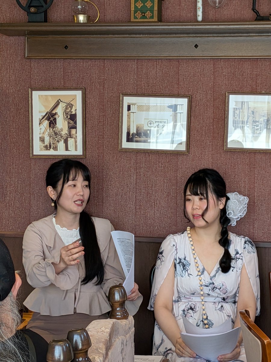 38SP3's tweet photo. 桑名のホリ珈琲本店で来年の大河ドラマ「逆賊の幕臣」の主役小栗上野介忠順をテーマとした
#さくらゆき勉強会　に参加してきました。 
小栗さくらさんによると小栗忠順は石田三成と似た所があるらしいです😊
もし忠順がいなかったら戦艦三笠他は無かったかもという話を聞くと後世の功績を感じますね。 https://t.co/8I4LIy4CIh