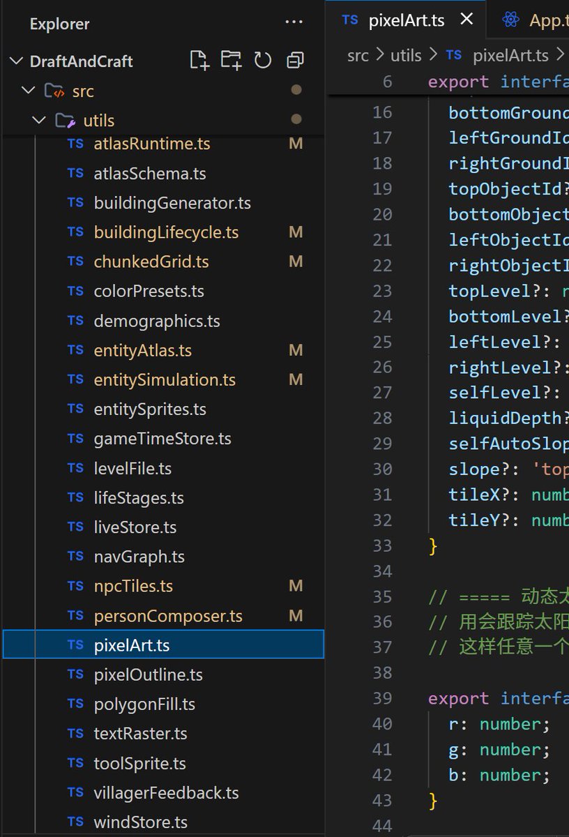 element_dev_'s tweet photo. Making a game ✕, Building an engine ✓
Web-based engine-less game development

#indiegame #gamedev #sandboxgame https://t.co/6hyt9nBTWj