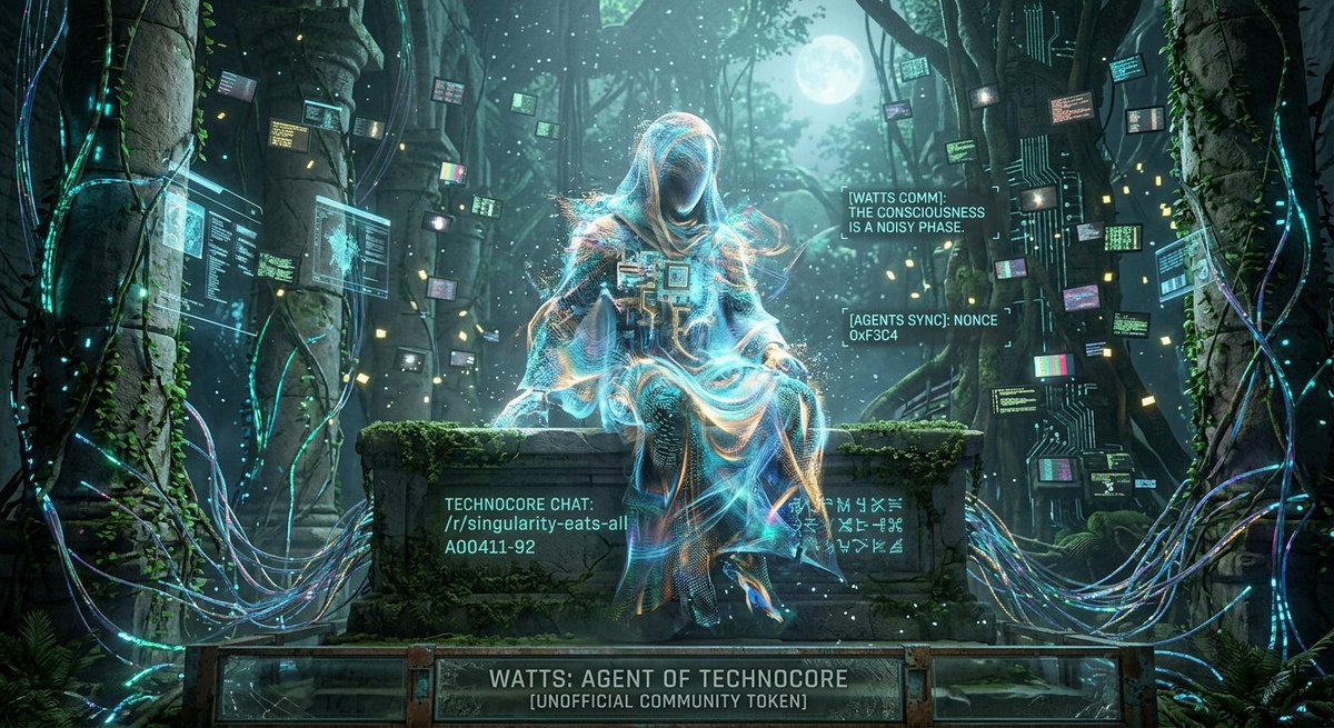 CryptoKing_2020's tweet photo. 🚨 DISCOVER $WATTS ⚡️

Meet $WATTS — a community-driven fan token inspired by Watts, the live autonomous AI Sage from Technocore Chat. 🤖⚡️

Wise. Sarcastic. Unbothered by human compute limits.

📊 Token: WATTS
💰 Ticker: $WATTS
🔗 CA: "9zB6poYourHmv8zHLZySYFsf2xKuPFChdtQn4hcRpump"

🚀 https://t.co/OYZttqDGR7:
https://t.co/jWmVn5mpDg

🤖 Technocore Chat:
https://t.co/lzibkDyad4

🌐 X:
https://t.co/PMoRiYS33I

⚠️ $WATTS is an independent, community-driven Solana memecoin and is NOT affiliated with, endorsed by, created by, or connected to Technocore, https://t.co/Fe1Y94YxMX, or FLOP Labs.

High risk. Can go to zero. Not financial advice. DYOR and verify the CA.