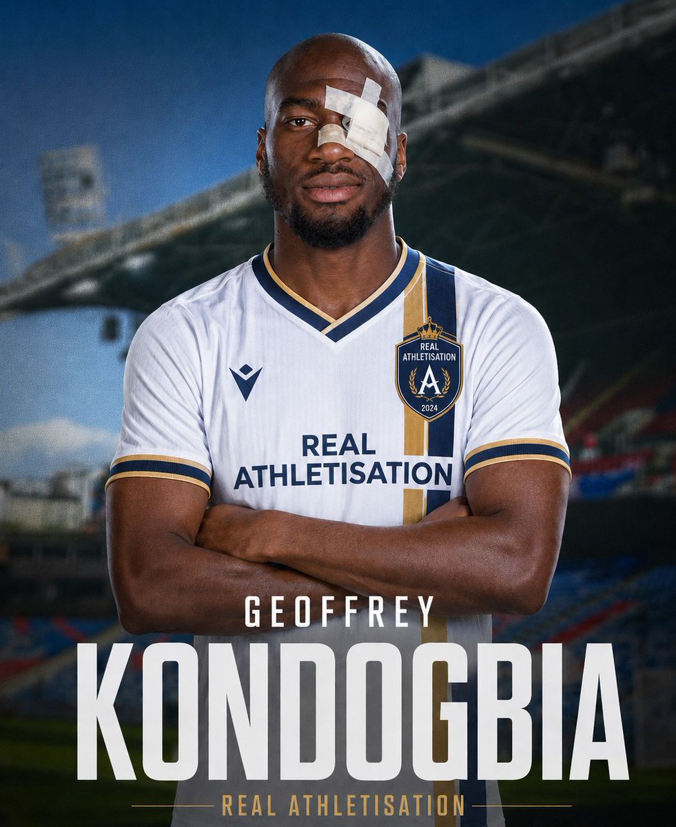 Vincent_1393's tweet photo. 🚨 EXCL: 🇨🇫 #Ligue1

✈️ Geoffrey Kondogbia vient de s'envoler pour le Real Athlétisation.

✍️ Il va s'engager pour 6 mois sous forme de prêt sans OA.

💰 Montant du transfert : 2 bandes de strapping.

Avec @Santi_J_FM &amp; @sebnonda https://t.co/bpy3iN8cro