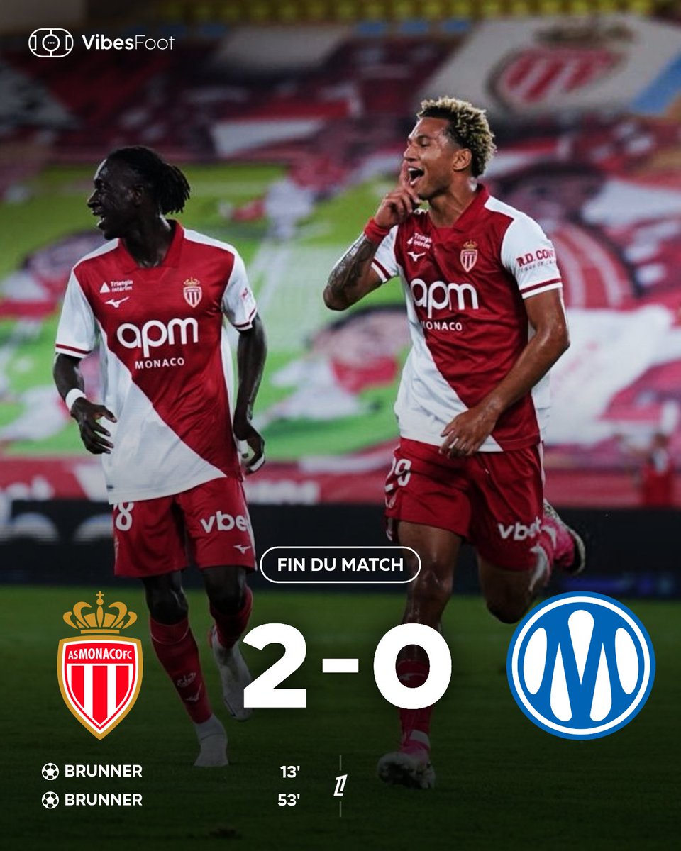 VibesFoot's tweet photo. 🔴 𝗟'𝗔𝗦 𝗠𝗢𝗡𝗔𝗖𝗢 𝗦'𝗜𝗠𝗣𝗢𝗦𝗘 𝗦𝗔𝗡𝗦 𝗧𝗥𝗘𝗠𝗕𝗟𝗘𝗥 𝗙𝗔𝗖𝗘 𝗔 𝗟'𝗢𝗠 𝗚𝗥𝗔𝗖𝗘 𝗔 𝗨𝗡 𝗕𝗥𝗨𝗡𝗡𝗘𝗥 𝗫𝗫𝗟 ! ✅🇲🇨 https://t.co/I6hUiv6yzK