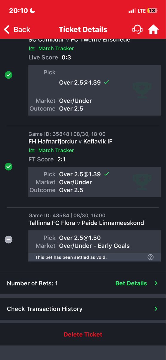 Aniumoh1's tweet photo. @SportyBet @SportyBet how is this void https://t.co/24sBBo2Zyo