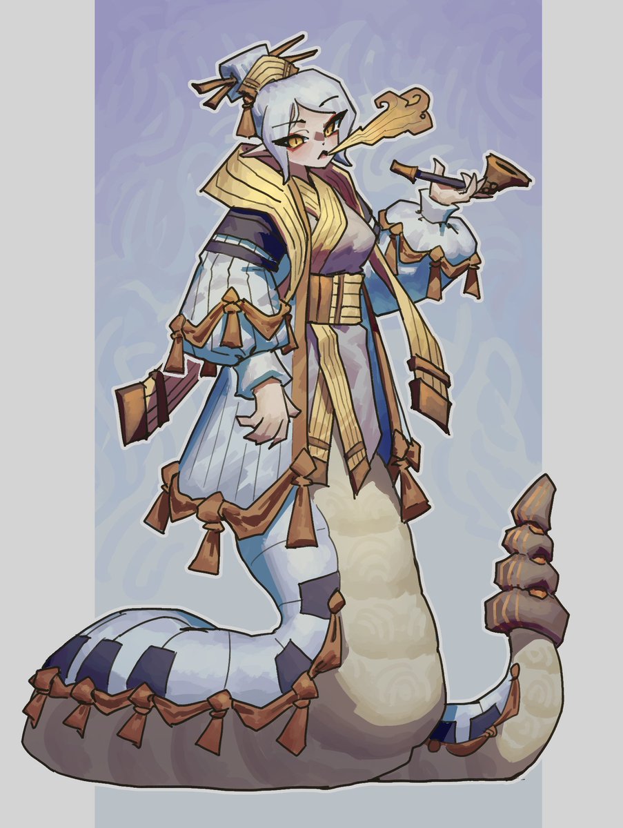 Aisleen_art's tweet photo. Lady of chords https://t.co/ZOzOIEaaMD