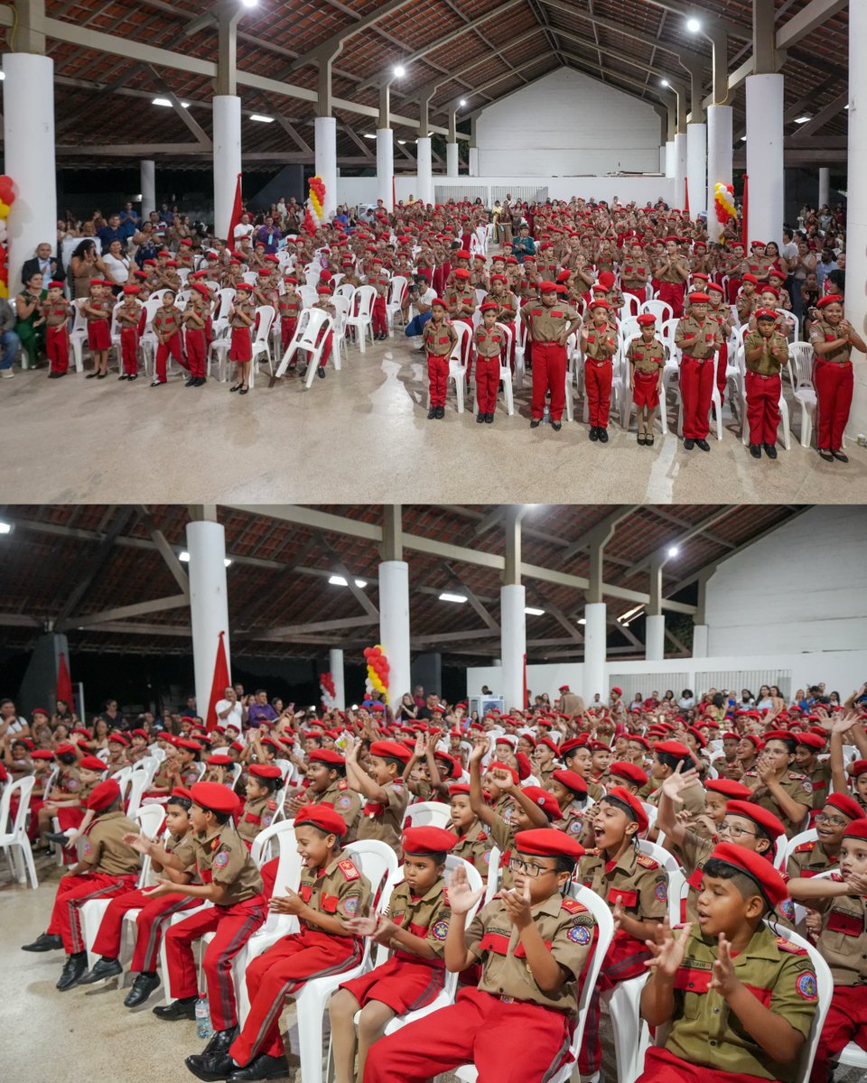 FredCamposOF's tweet photo. 🎖️ Noite de orgulho e emoção em Paço! Prestigiamos as cerimônias da Boina dos Colégios Militares Tiradentes e 2 de Julho. Parabéns aos alunos por essa conquista e por tanta dedicação! ❤️📚 https://t.co/vGFDugB6sJ