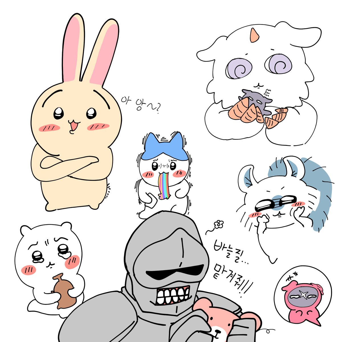 Anger_hammer's tweet photo. 치이카와 빠져들어버렷 https://t.co/jbDndwOIKT