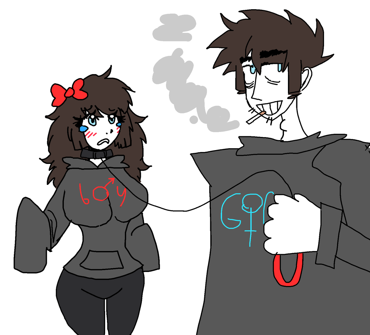 fourdeadbirds's tweet photo. after any 'tttt inspired' subreddit exists for long enough they start getting flooded with art that looks like this https://t.co/1E3NdAbEH6