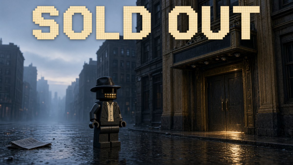agentxhood_RH's tweet photo. SOLD OUT.

7,777 Agents. 116,655,000 $AGENTX gone forever.

The door is closed. The market isn't.

Secondary: https://t.co/6XfV7bNIfi https://t.co/0sHXuGXQ20