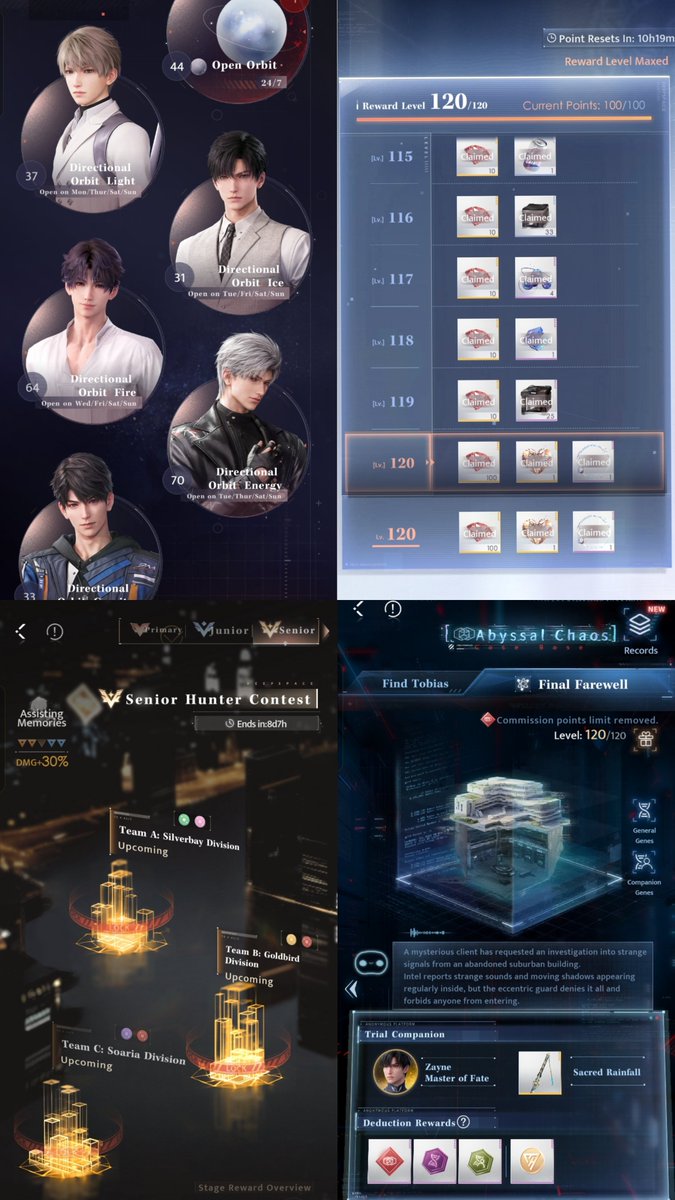 rougeyoon_'s tweet photo. SHOPS
INVENTORY/BAG
ACHIEVEMENTS
BATTLES
LADANG DIAS

⋆｡𖦹 ˚ 𓇼 ˚｡⋆ FARMING ?!
⌗ Unicorn OP (2000/2000)
⌗ Abbyssal Chaos (120/120)
⌗ Home [2% Progress, Settlement II] https://t.co/DXGJ7jmRRQ