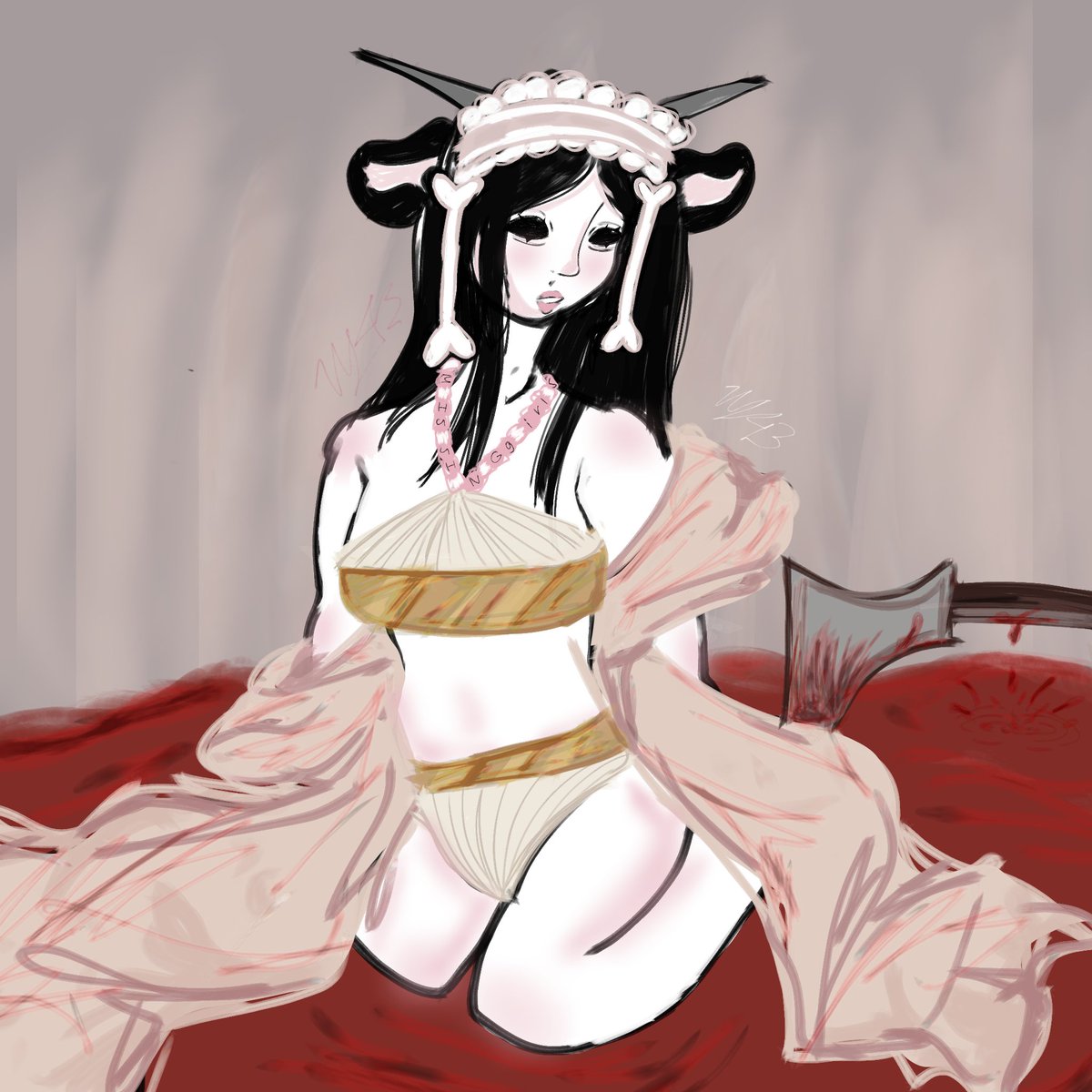 rvy43's tweet photo. New character obtained ┆ ° ♡ • ➵ ✩ ◛ °
*trigger warning*  ┊ Blood &amp; Weaponry┊ https://t.co/uQly58DkMx
