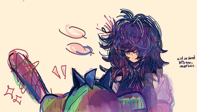 maliciousmoths's tweet photo. (pokemon Rejuvenation) little crescent and ogerpon magma doodle to calm down https://t.co/U5iiUH4kWs