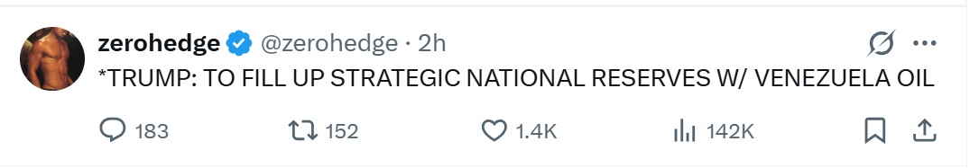 OilandEnergy's tweet photo. 😅 You just knew this Trump post was coming... https://t.co/XR1c7ytYSv
