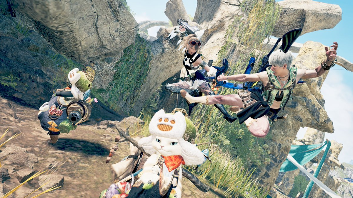 xi_na54's tweet photo. おはよぉ🌤

最近は相方とFF1.5割、モンハン８割、動画鑑賞0.5割ぐらいで遊んでます笑 https://t.co/rYyBOMaHeK