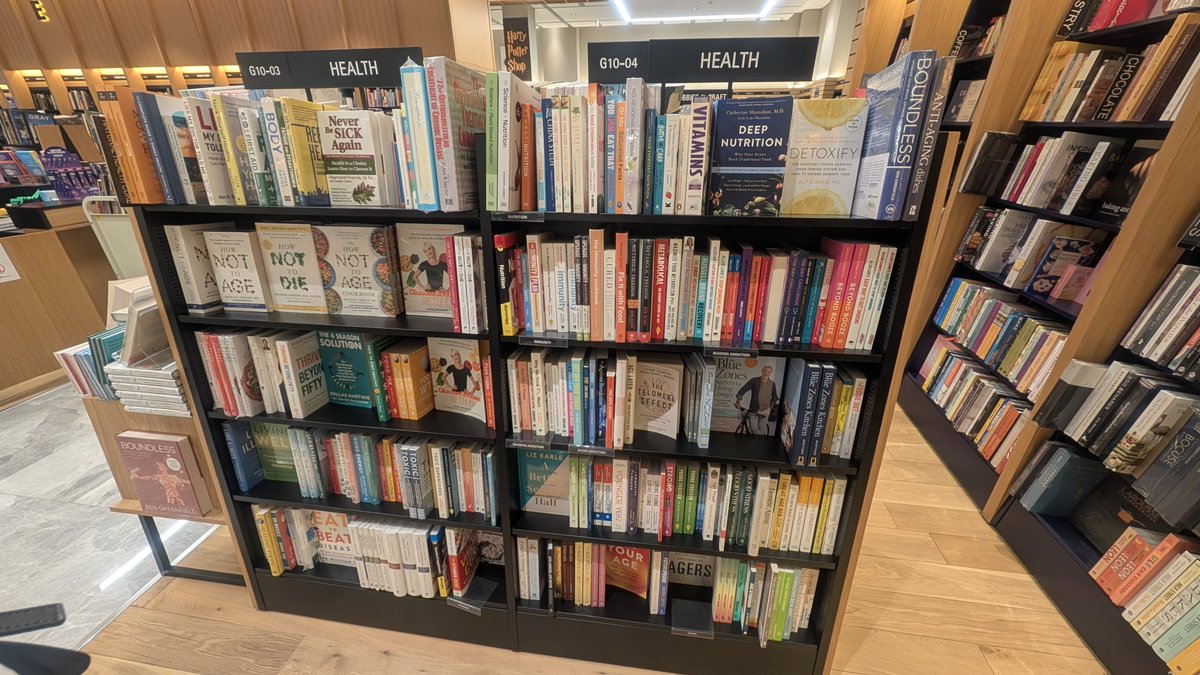 biogerontology's tweet photo. People are obsessed with longevity but most of the treatments boil down to diet, exercise, sleep, supplements (aka DYMT). If you sleep 7h, exercise 1 h daily and cut sugar, do not smoke or drink, you are 98% there. None of these books will push you past 115 (or 122.5 record) https://t.co/inVNWkH5Fn
