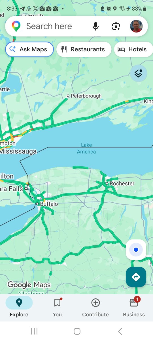 rodswartz's tweet photo. Who'd thunk Google would move so quickly to recognize the change! #LakeAmerica https://t.co/2oRSyM0Asl