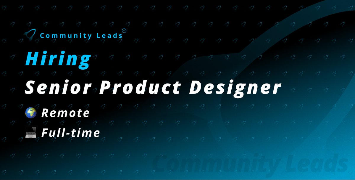 cleadscommunity's tweet photo. Hiring Senior Product Designer (Remote)

Decision intelligence platform unifying planetary, governmental, and asset-level data to help leaders make resilient, business-critical decisions.

👤 Senior Product Designer (Remote, US)

🚀 Apply: Link in bio

Lead Id: 17774 https://t.co/eyozsT4MPM